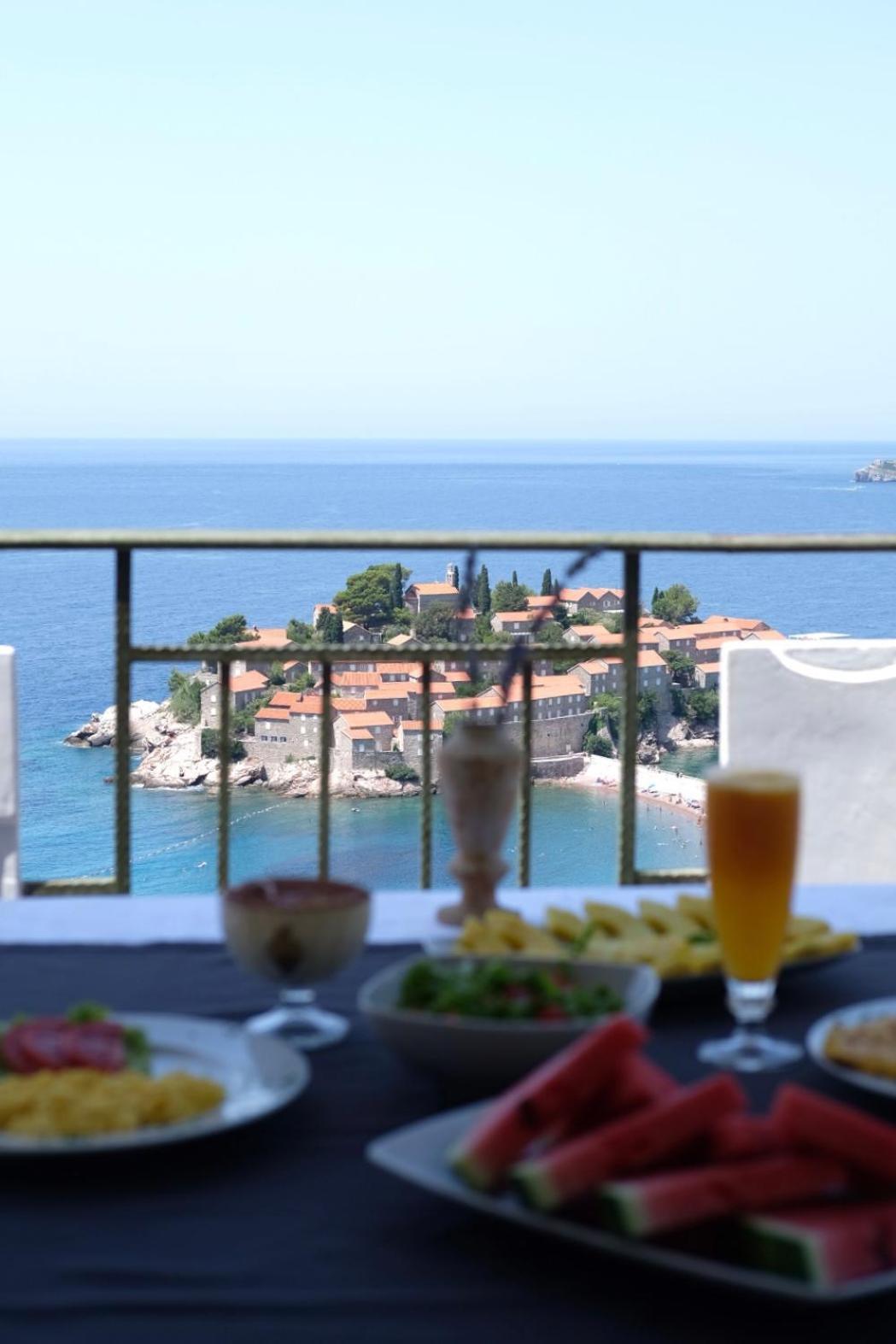 Hotel Adrovic Sveti Stefan Zewnętrze zdjęcie