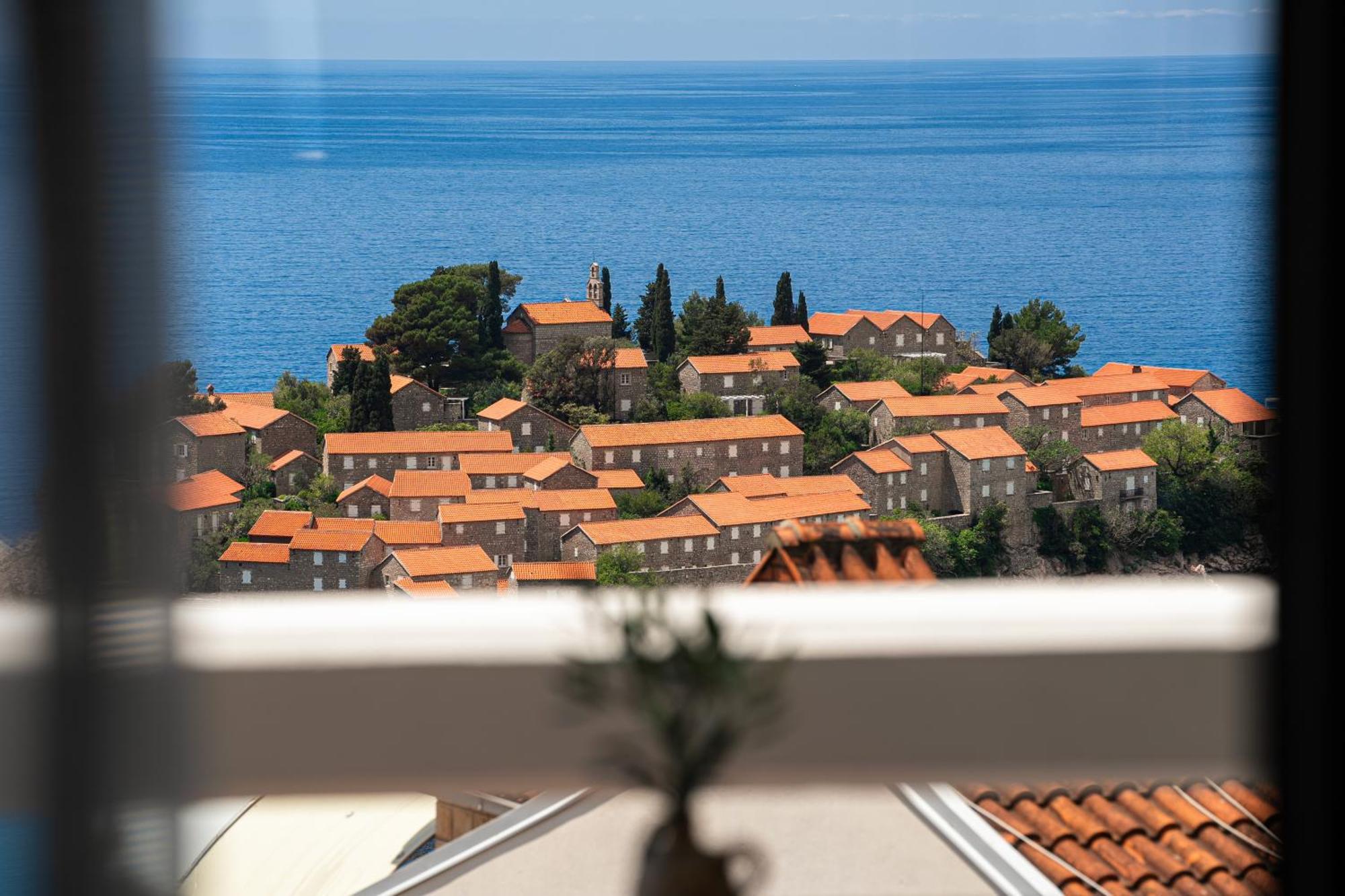 Hotel Adrovic Sveti Stefan Zewnętrze zdjęcie