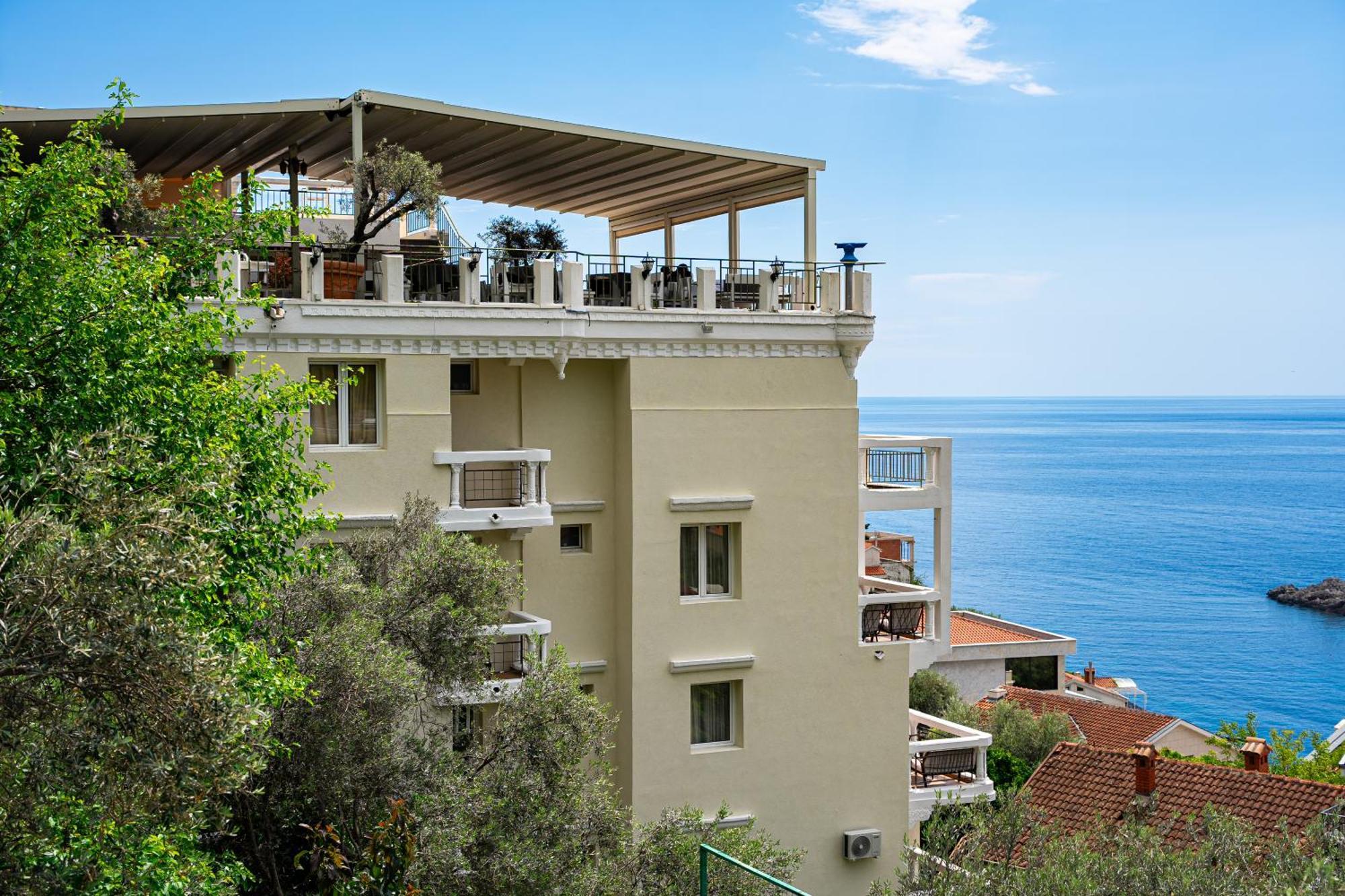 Hotel Adrovic Sveti Stefan Zewnętrze zdjęcie