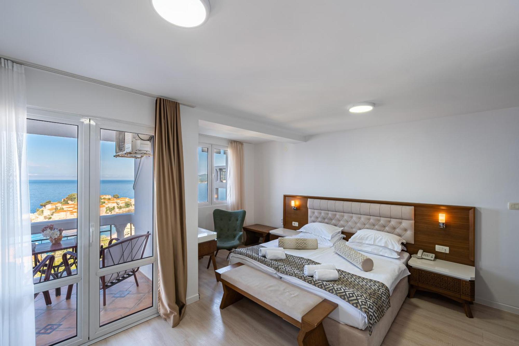 Hotel Adrovic Sveti Stefan Zewnętrze zdjęcie